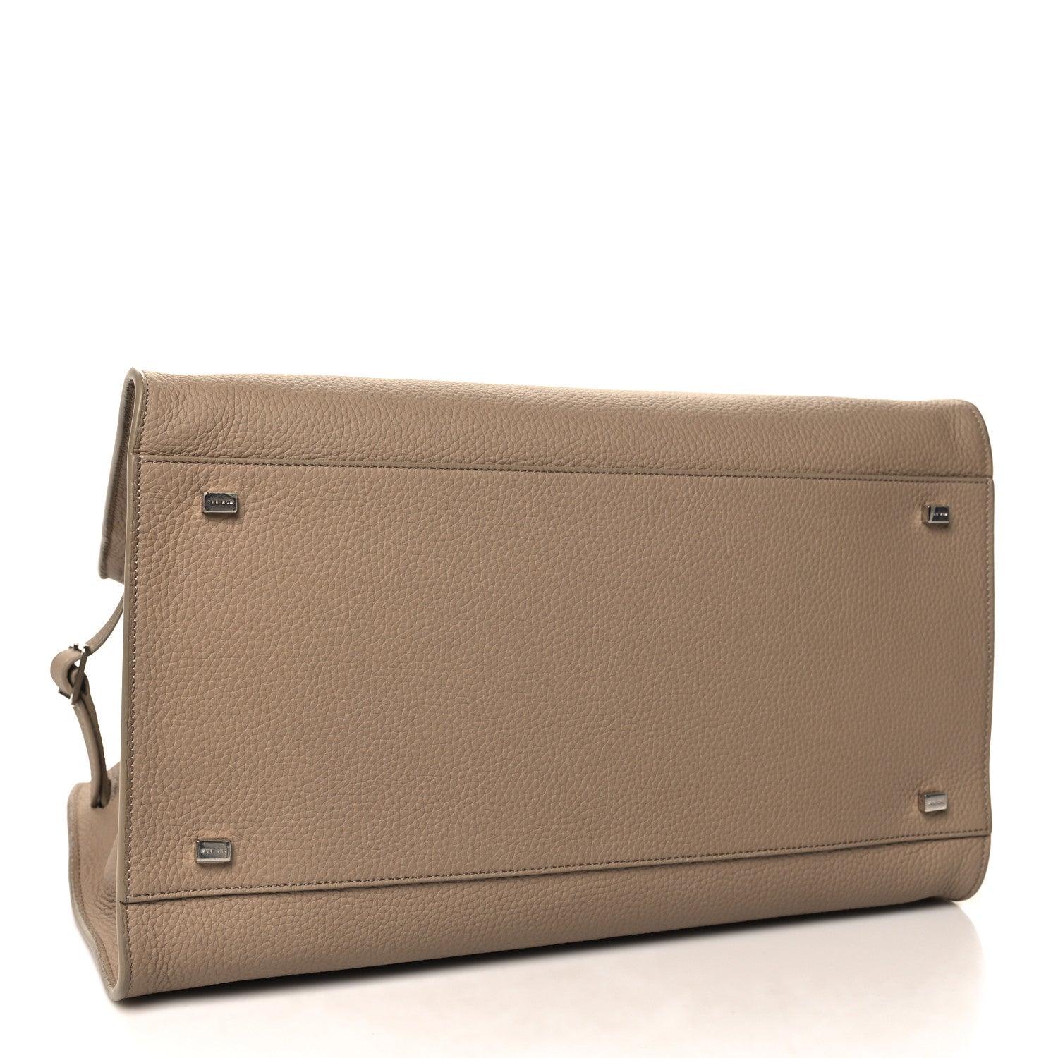 The Row Matte Grained Calfskin Soft Margaux 15 Dark Taupe 4 of 11