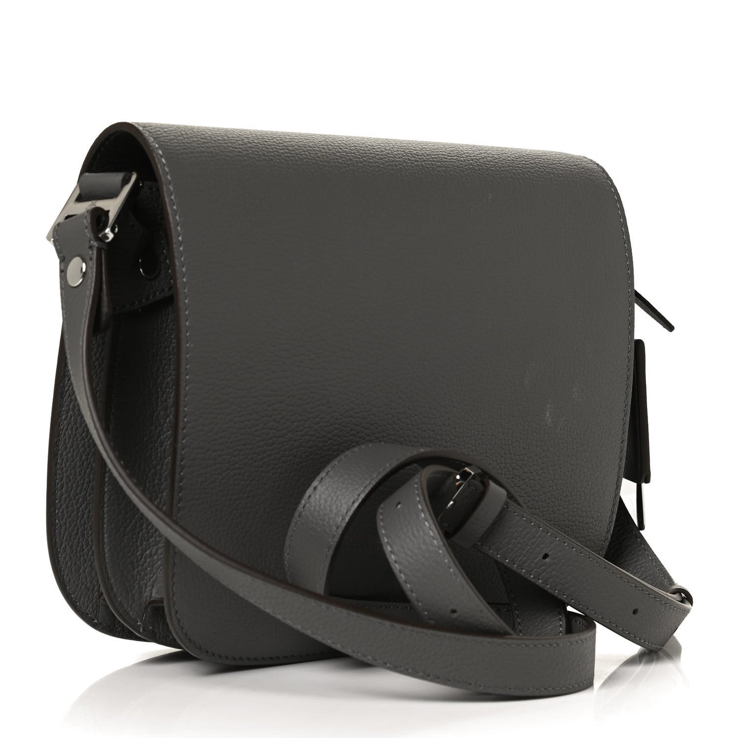 Park Avenue Calfskin Small Patricia Crossbody Bag Charcoal