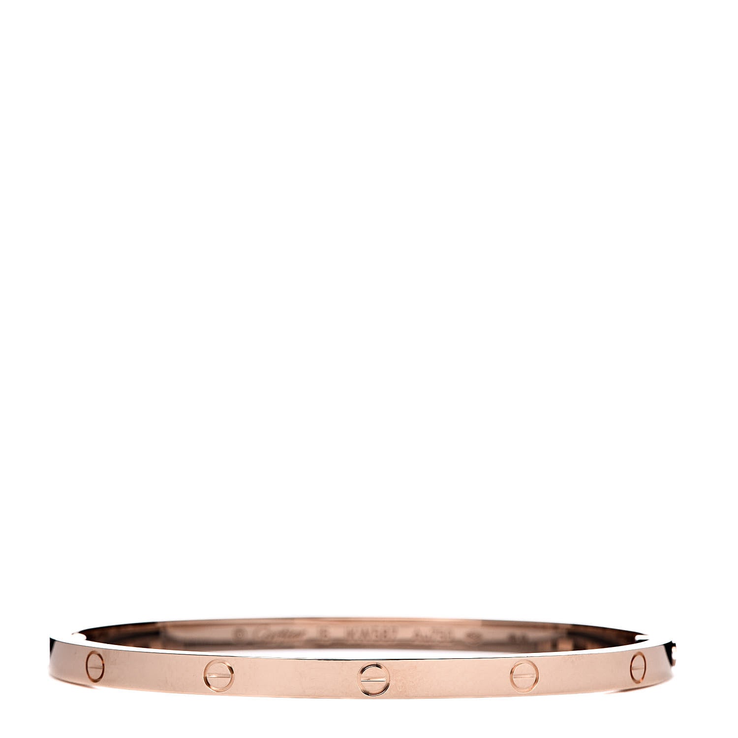 Cartier 18K Pink Gold Small LOVE Bracelet 16 1 of 8