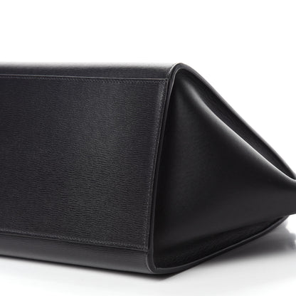 Celine Liege Calfskin Small Trapeze Black 7 of 9