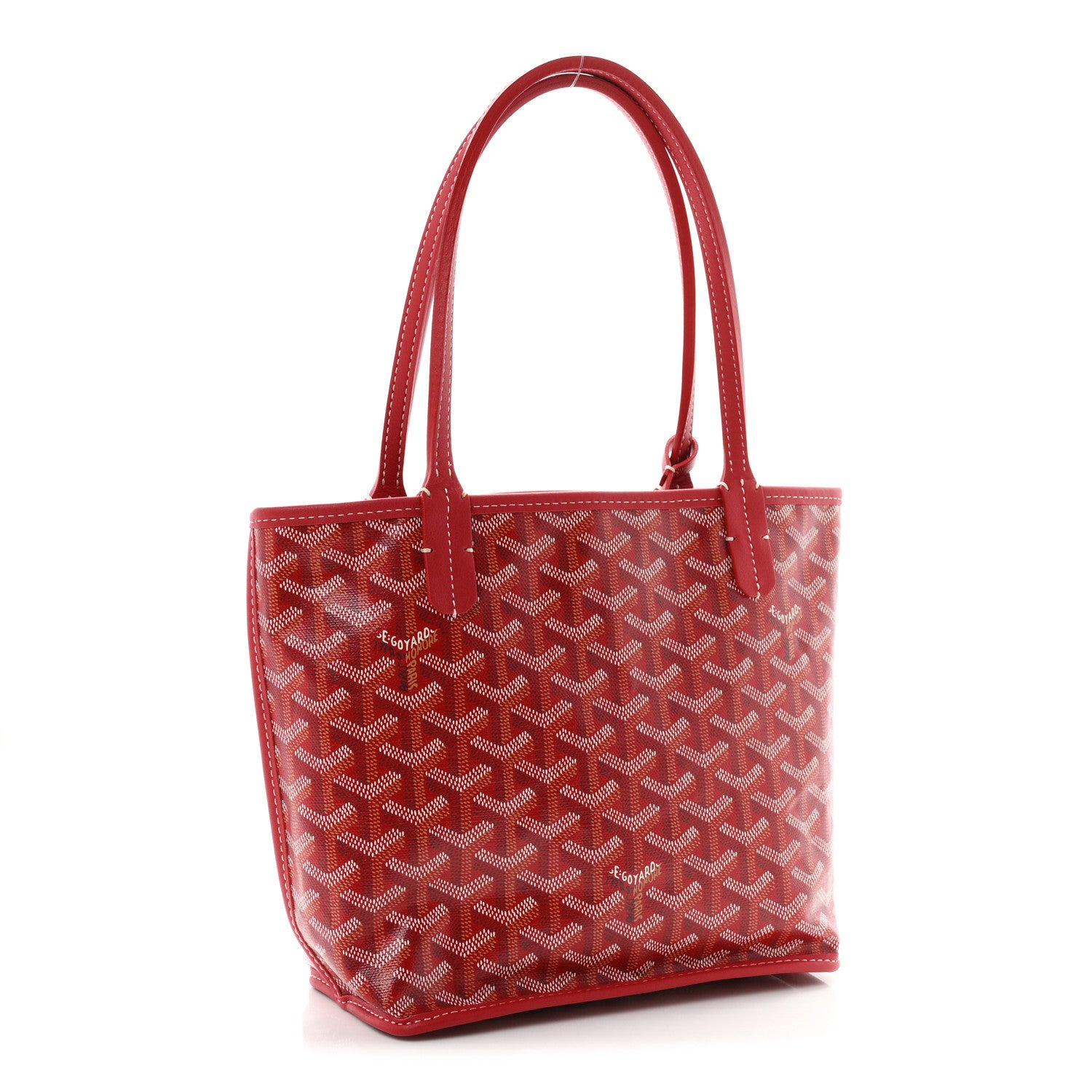 Goyard Goyardine Reversible Mini Anjou Red 5 of 18