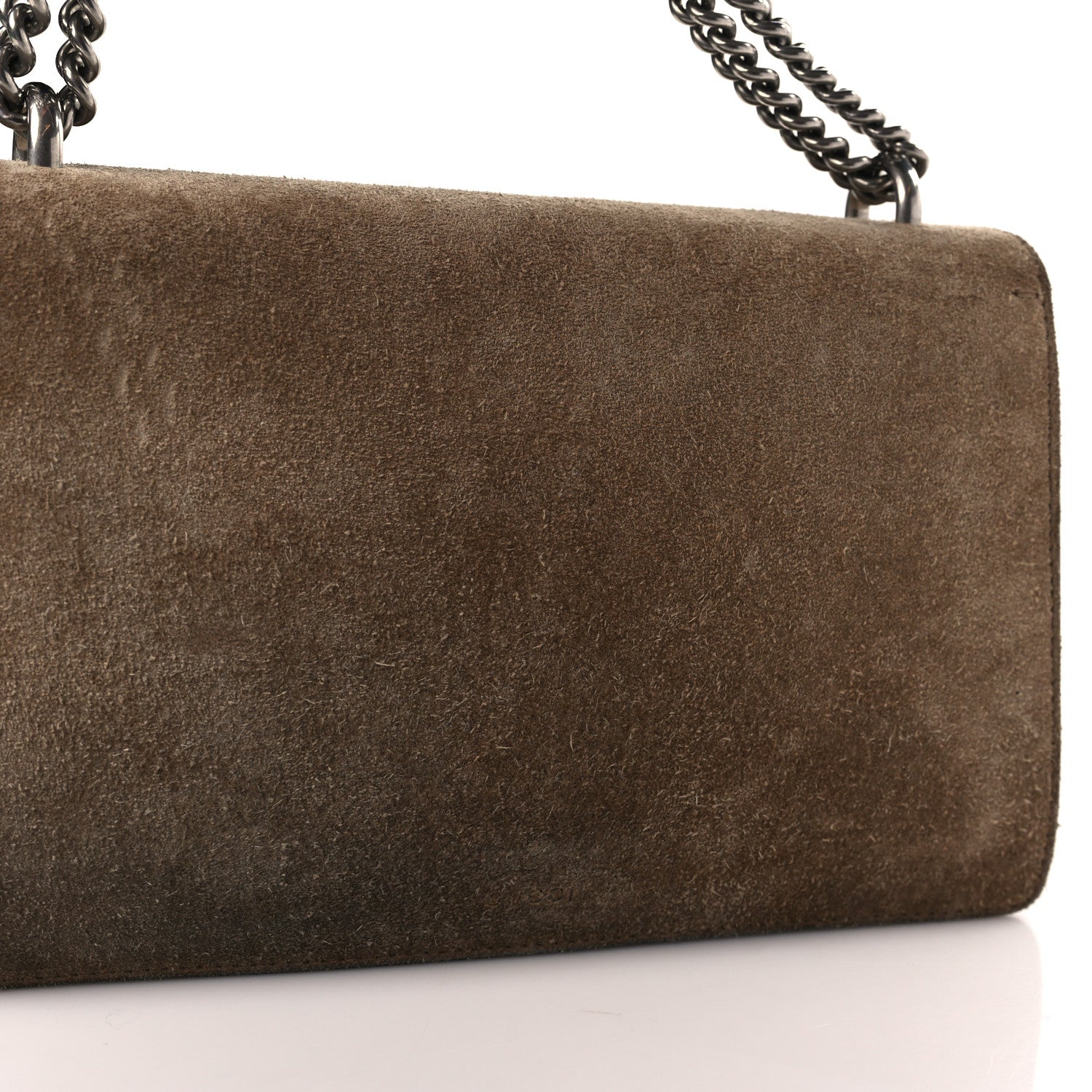 Gucci Suede Small Dionysus Shoulder Bag Taupe 10 of 10