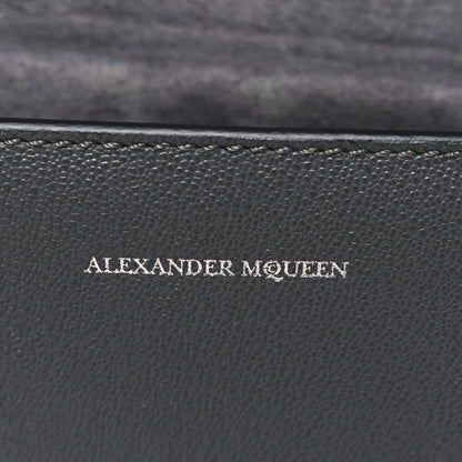 Alexander McQueen Calfskin Medium Insignia Flap Grey 6 of 9