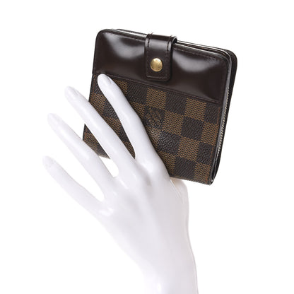 Louis Vuitton Damier Ebene Zippe Zipped Compact Wallet 2 of 7