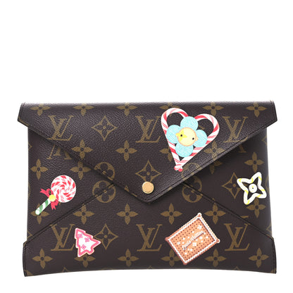 Louis Vuitton Monogram 2024 Christmas Animation Large Kirigami Pochette 1 of 9