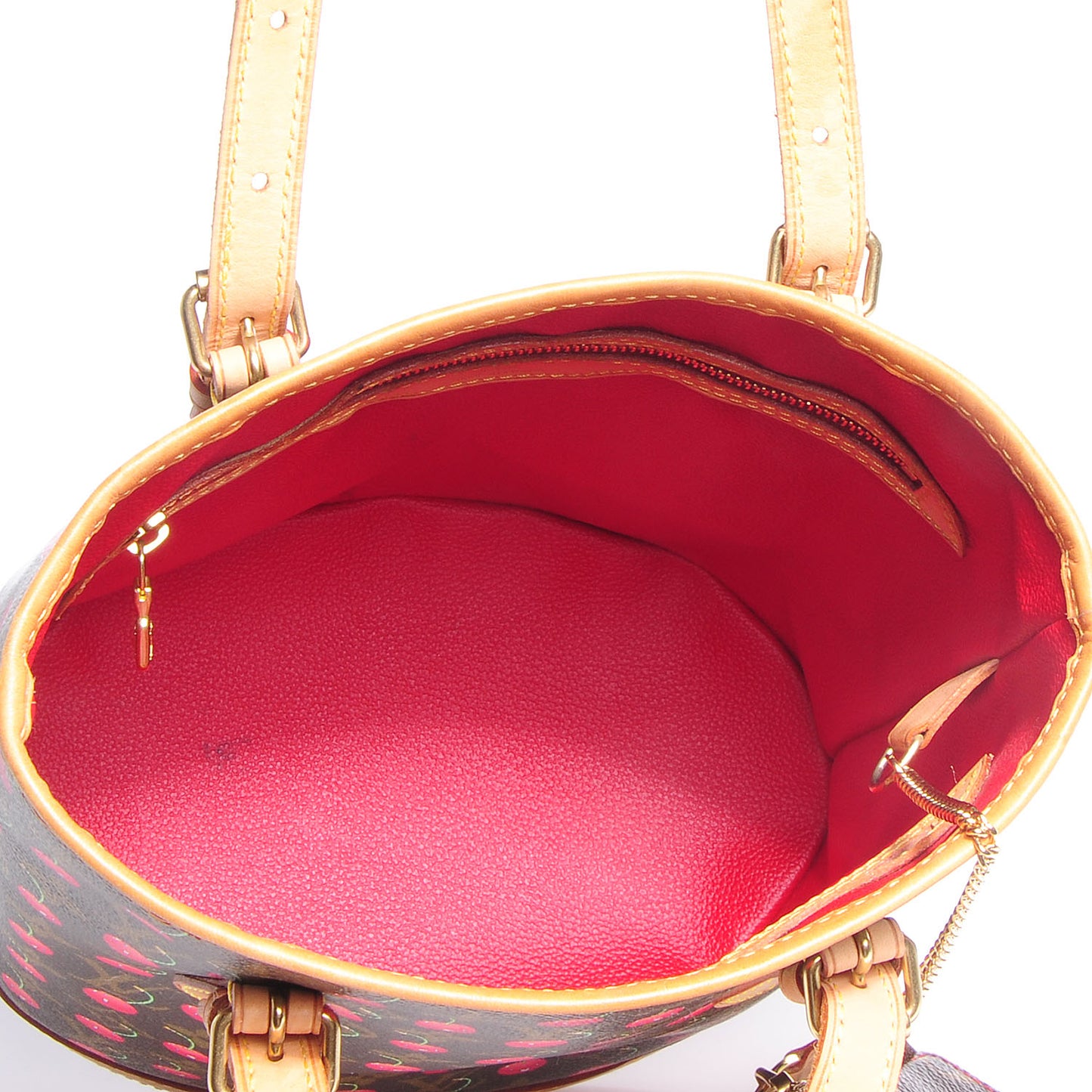 Monogram Cerises Bucket Bag