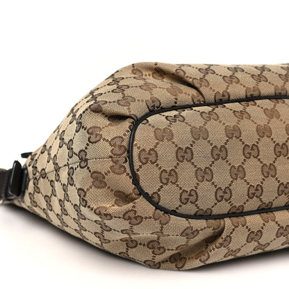 Gucci Monogram Messenger Bag Dark Brown 9 of 10