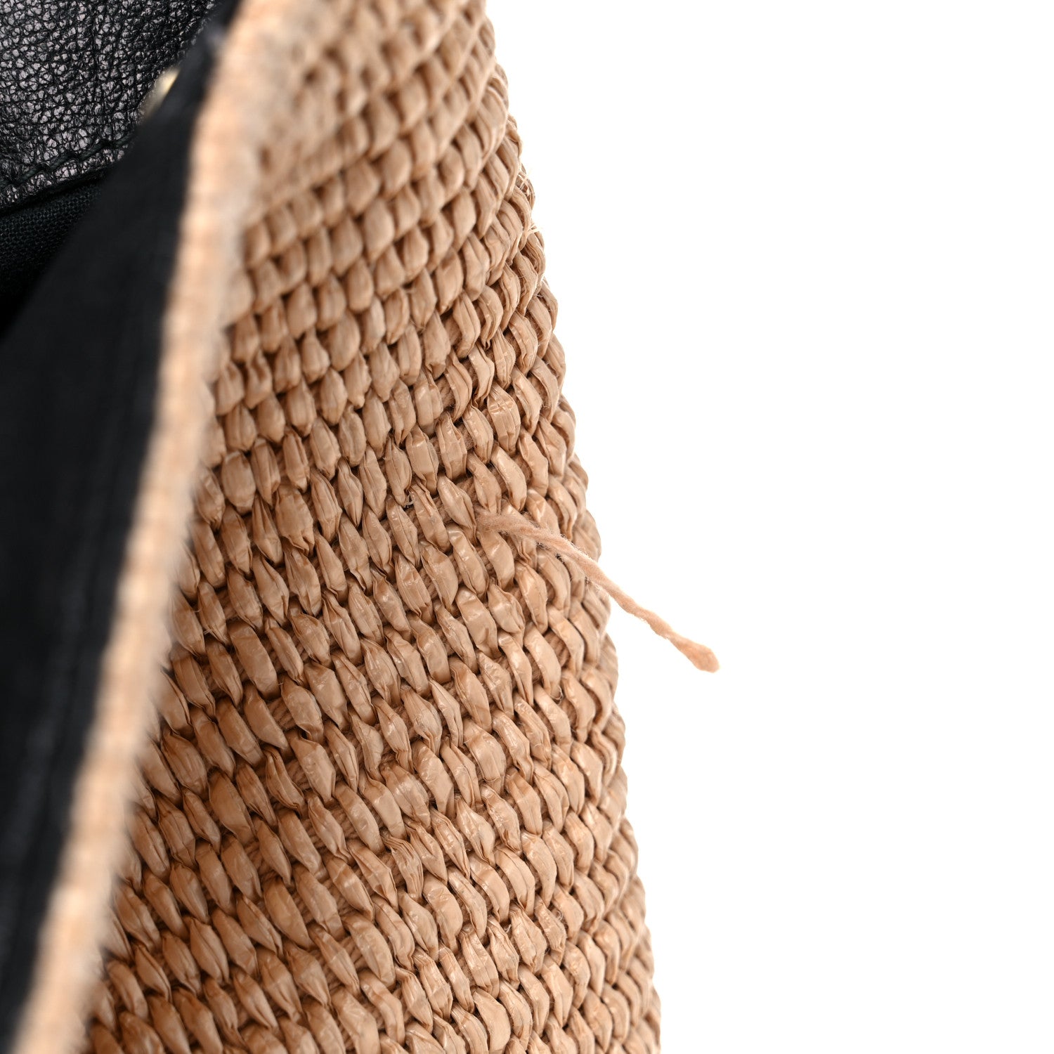 Saint Laurent Raffia Large Roady Natural Brown 13 of 18