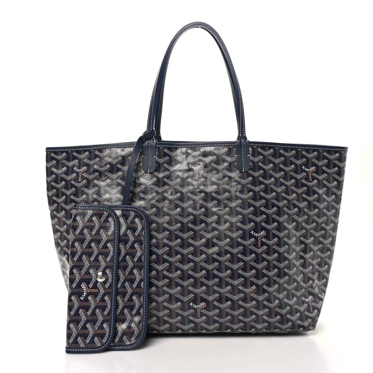 Goyard Goyardine Saint Louis PM Navy 3 of 11
