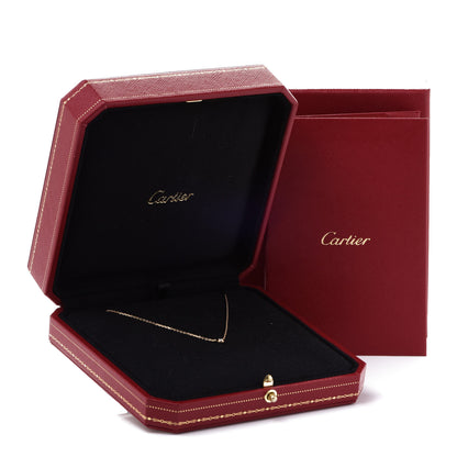 Cartier 18K Yellow Gold Diamond XS D'Amour Pendant Necklace 8 of 8