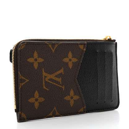 Louis Vuitton Monogram Recto Verso Card Holder Black 3 of 7