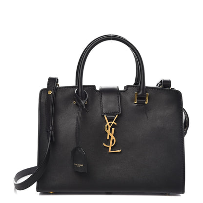 Saint Laurent Calfskin Monogram Baby Downtown Cabas Black 1 of 11