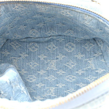 Louis Vuitton Monogram Denim Mini Bumbag Sky Blue 5 of 9