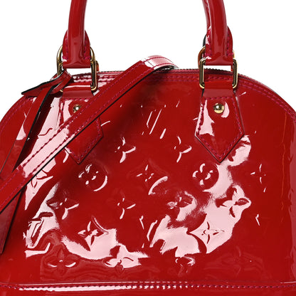 Louis Vuitton Vernis Alma BB Rose Indien 7 of 9