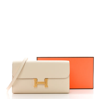 Hermes Epsom Constance Long To Go Wallet Craie 10 of 10