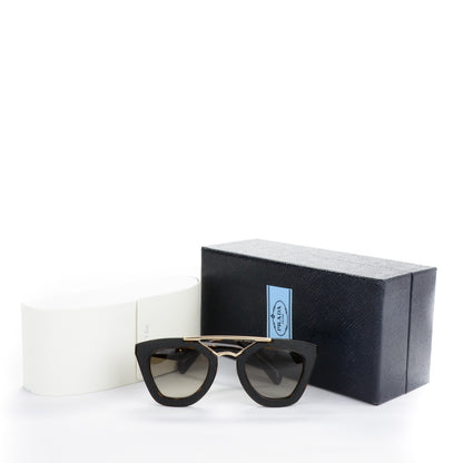 Prada Saffiano Cinema Sunglasses SPR 14S Havana 6 of 6