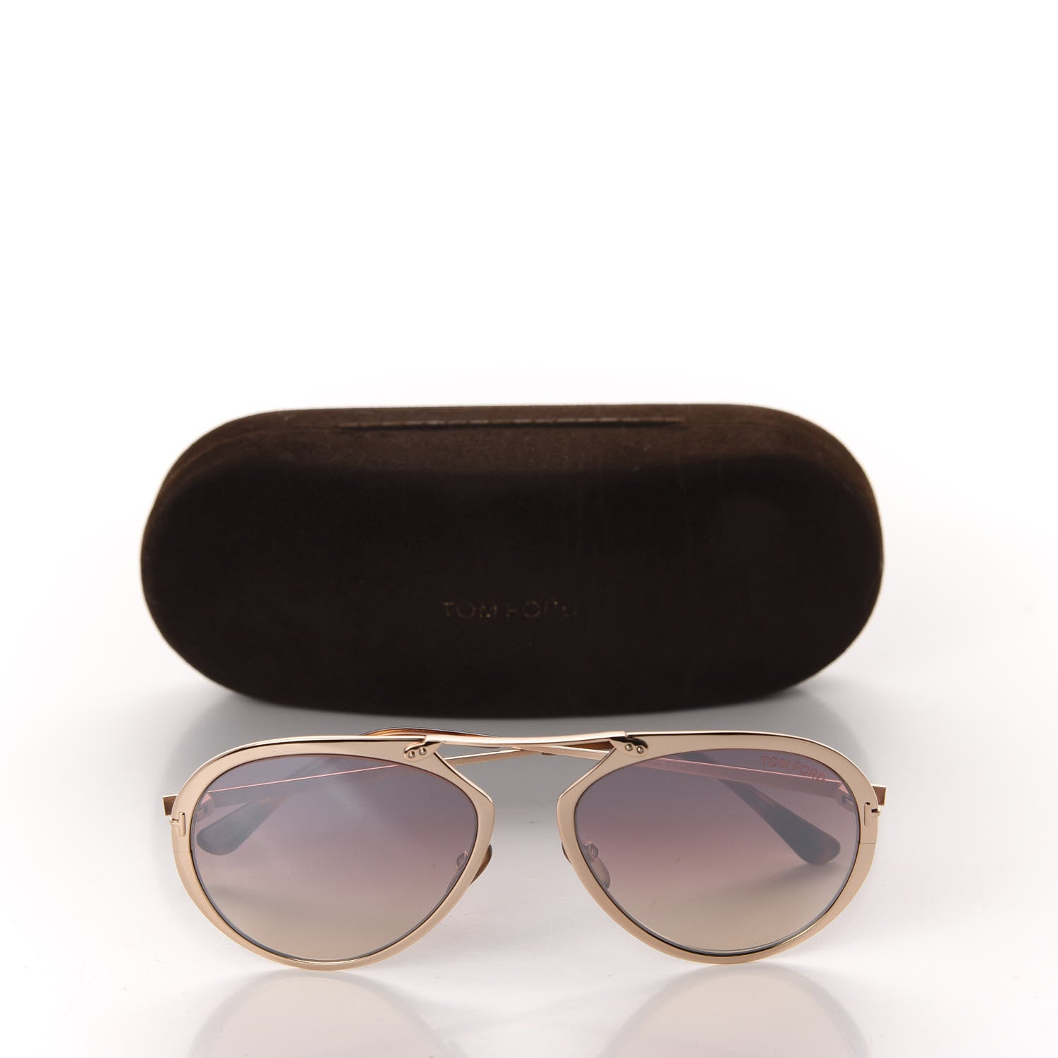 Tom Ford Dashel Sunglasses TF508 Rose Gold 8 of 8