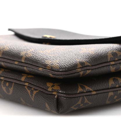 Louis Vuitton Monogram Twice Pochette Black 9 of 9
