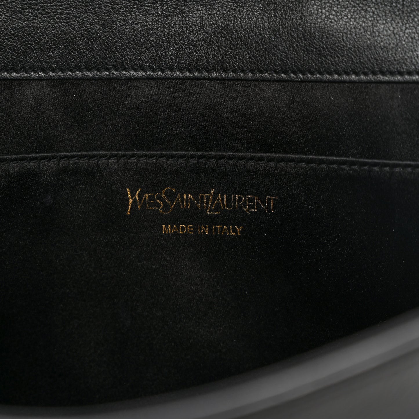 Calfskin Monogram Large Belle De Jour Clutch Black