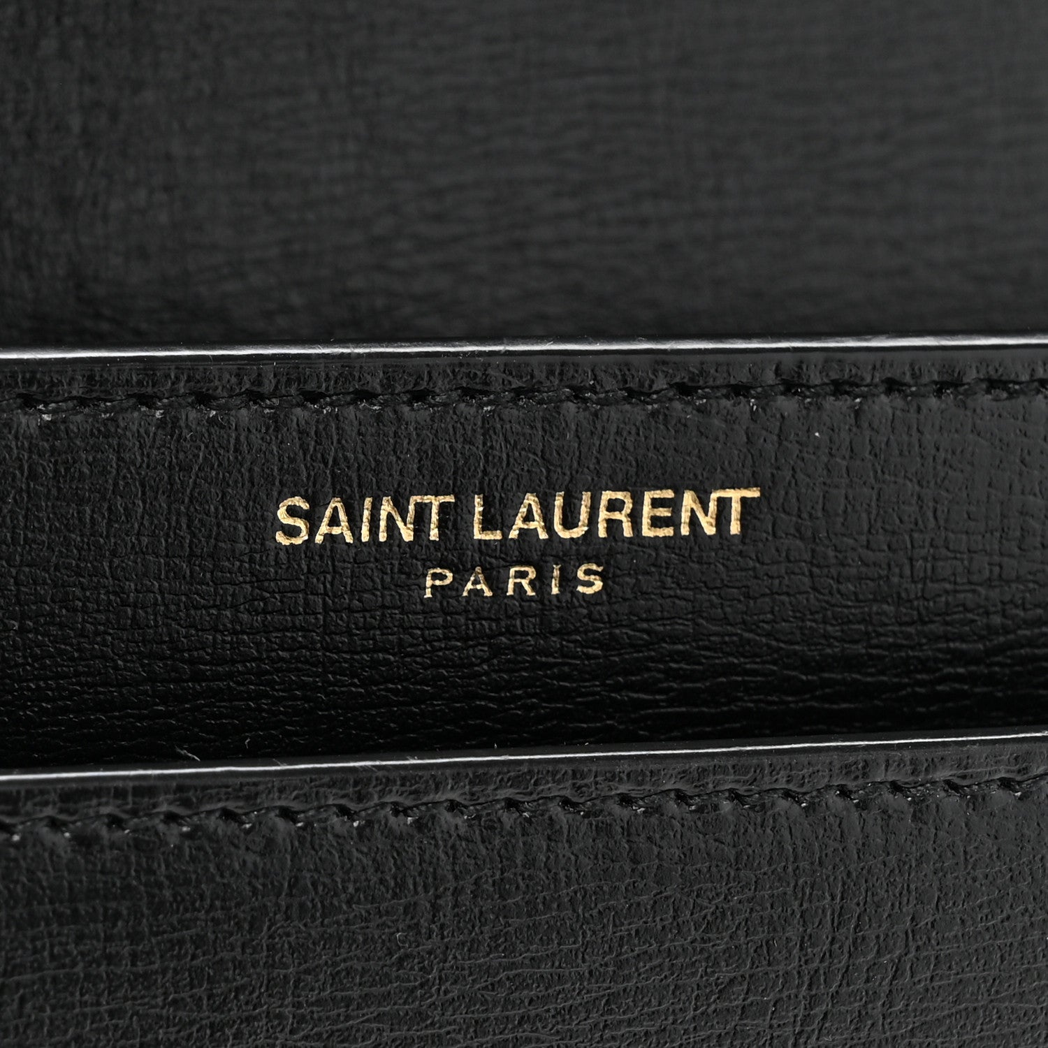 Saint Laurent Calfskin Medium Monogram Sunset Black 7 of 19