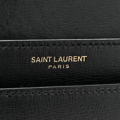 Saint Laurent Calfskin Medium Monogram Sunset Black 7 of 19