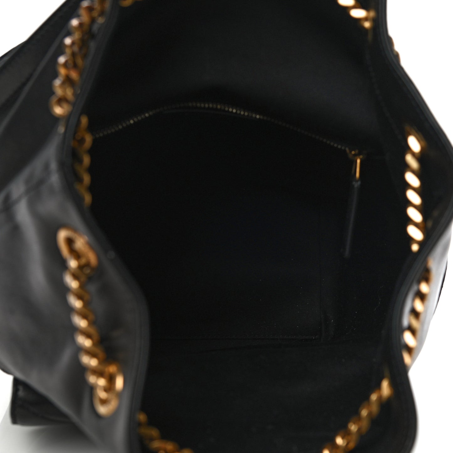 Lambskin Matelasse Monogram Joe Backpack Black