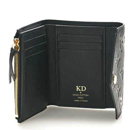Louis Vuitton Empreinte Victorine Wallet Black 5 of 7