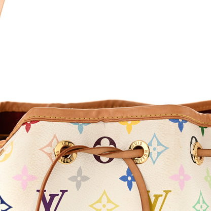 Louis Vuitton Monogram Multicolor Petit Noe White 9 of 17