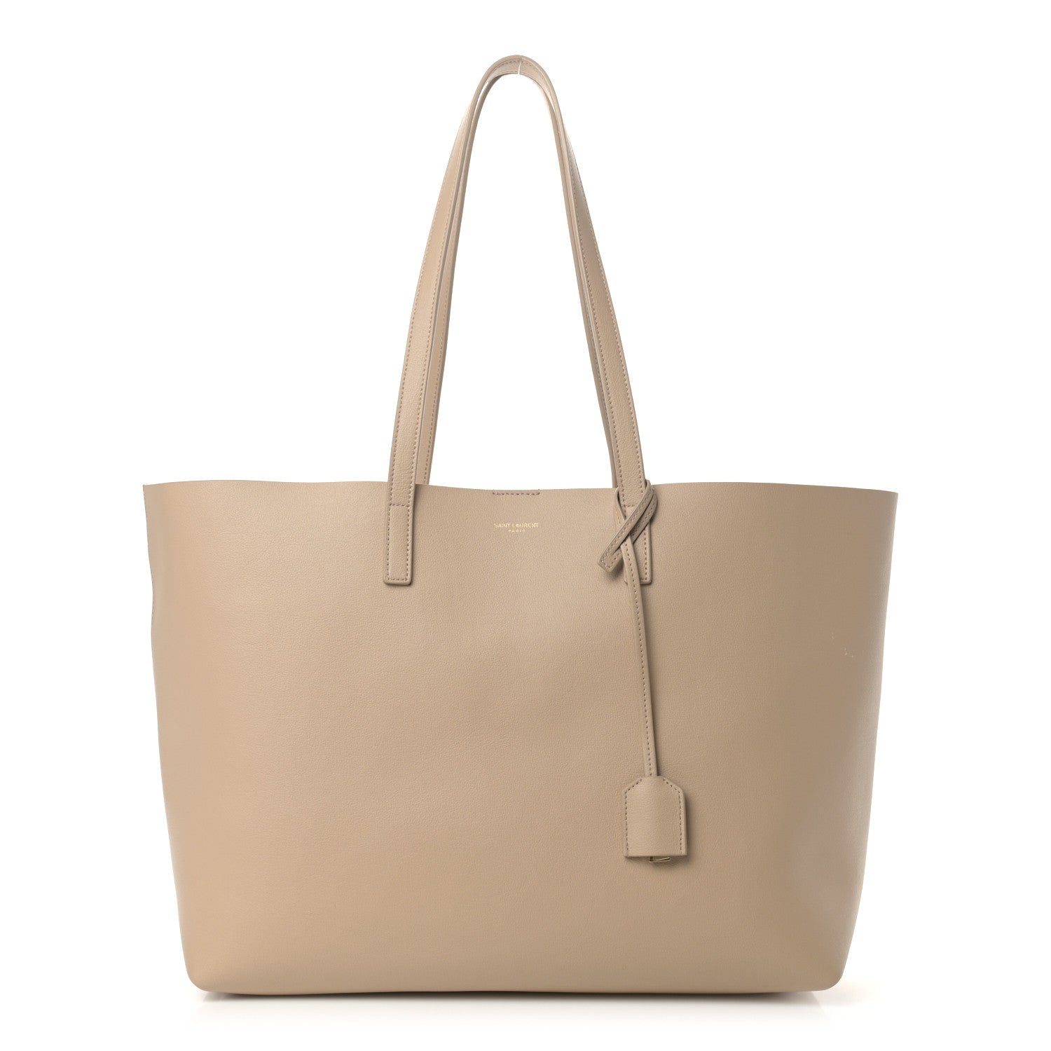 Saint Laurent Calfskin Large Shopping Tote Nude Powder 3 of 11