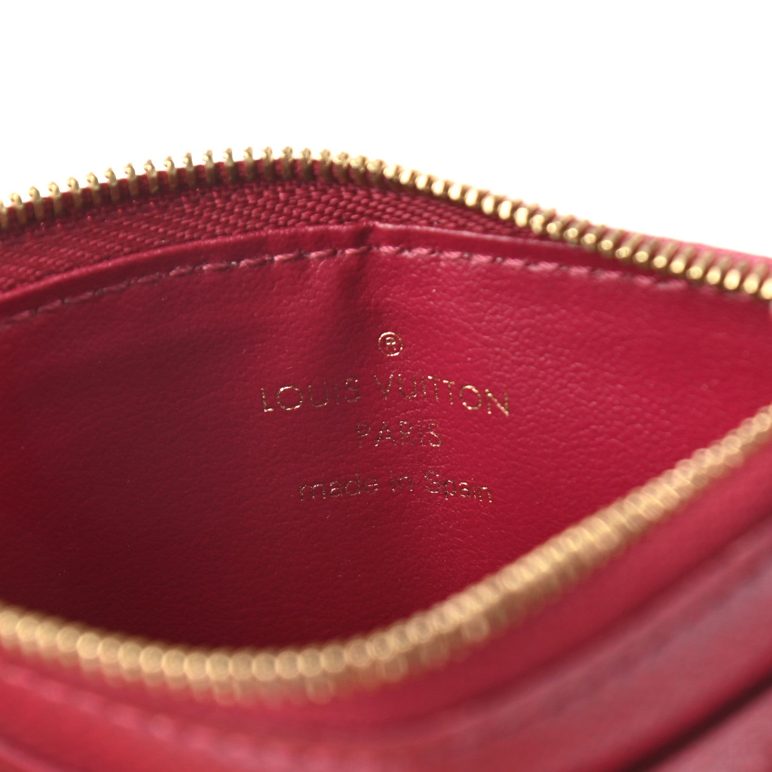 Louis Vuitton Monogram Zipped Card Holder Fuchsia 6 of 6