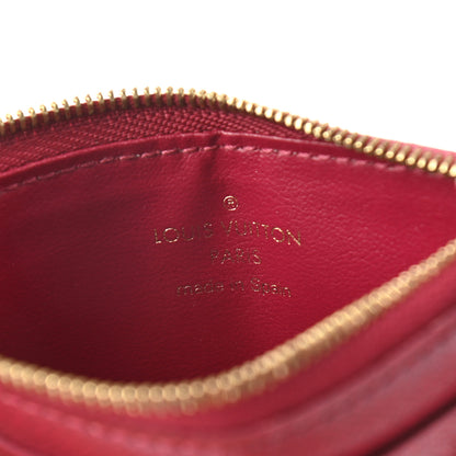 Louis Vuitton Monogram Zipped Card Holder Fuchsia 6 of 6