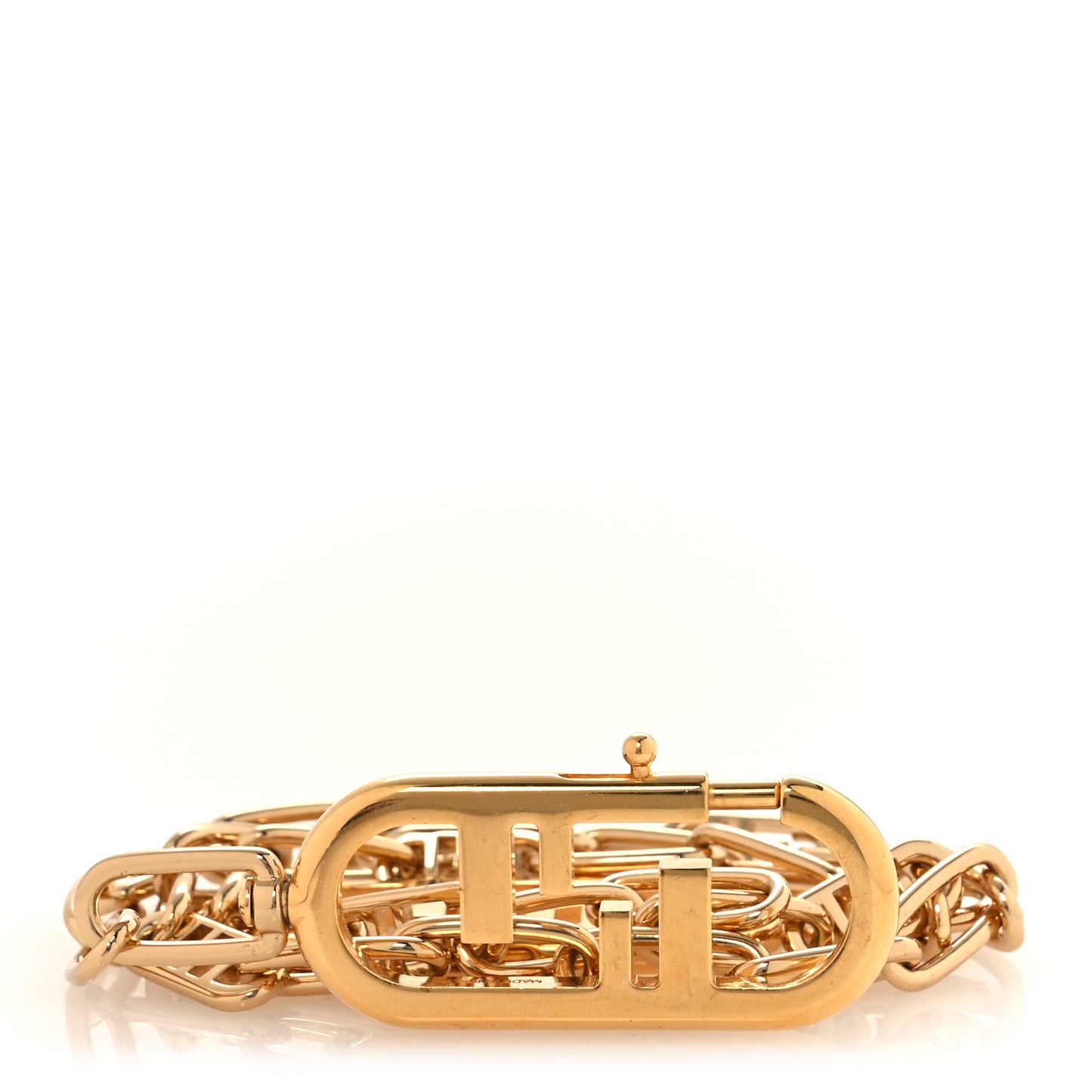 Metal O'Lock Strap You Gold