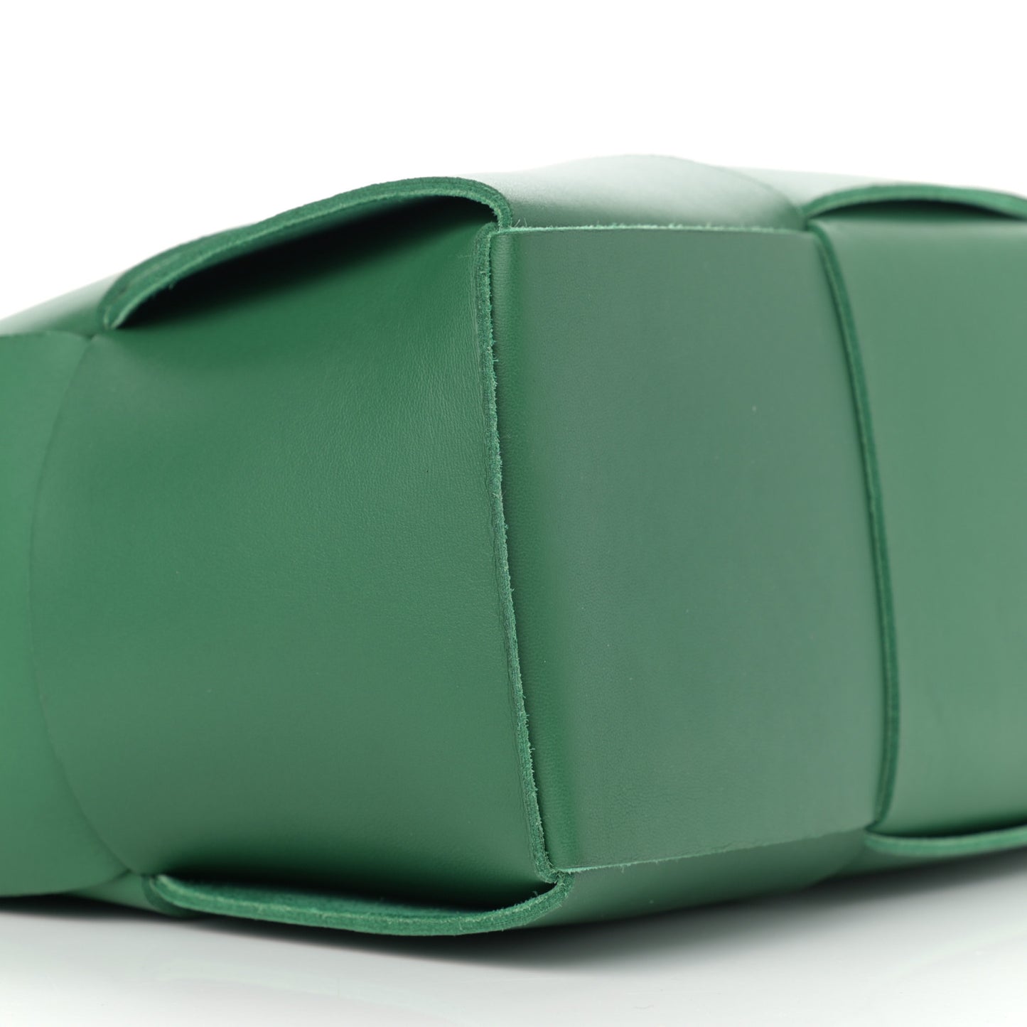 Nappa Maxi Intrecciato Small Arco Tote Racing Green