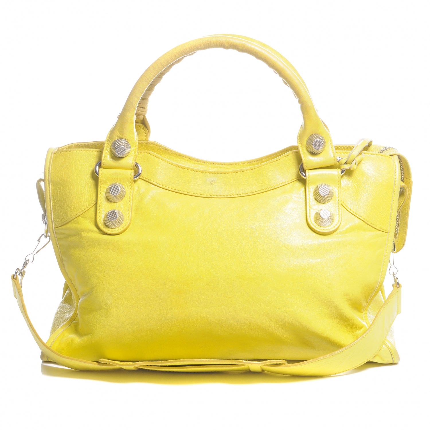 Balenciaga Agneau Giant 21 Silver Hardware CIty Bouton D Or 3 of 8