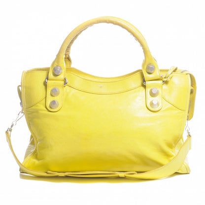 Balenciaga Agneau Giant 21 Silver Hardware CIty Bouton D Or 3 of 8