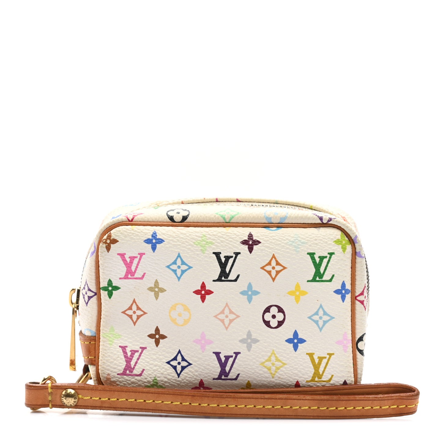 Monogram Multicolor Trousse Wapity White