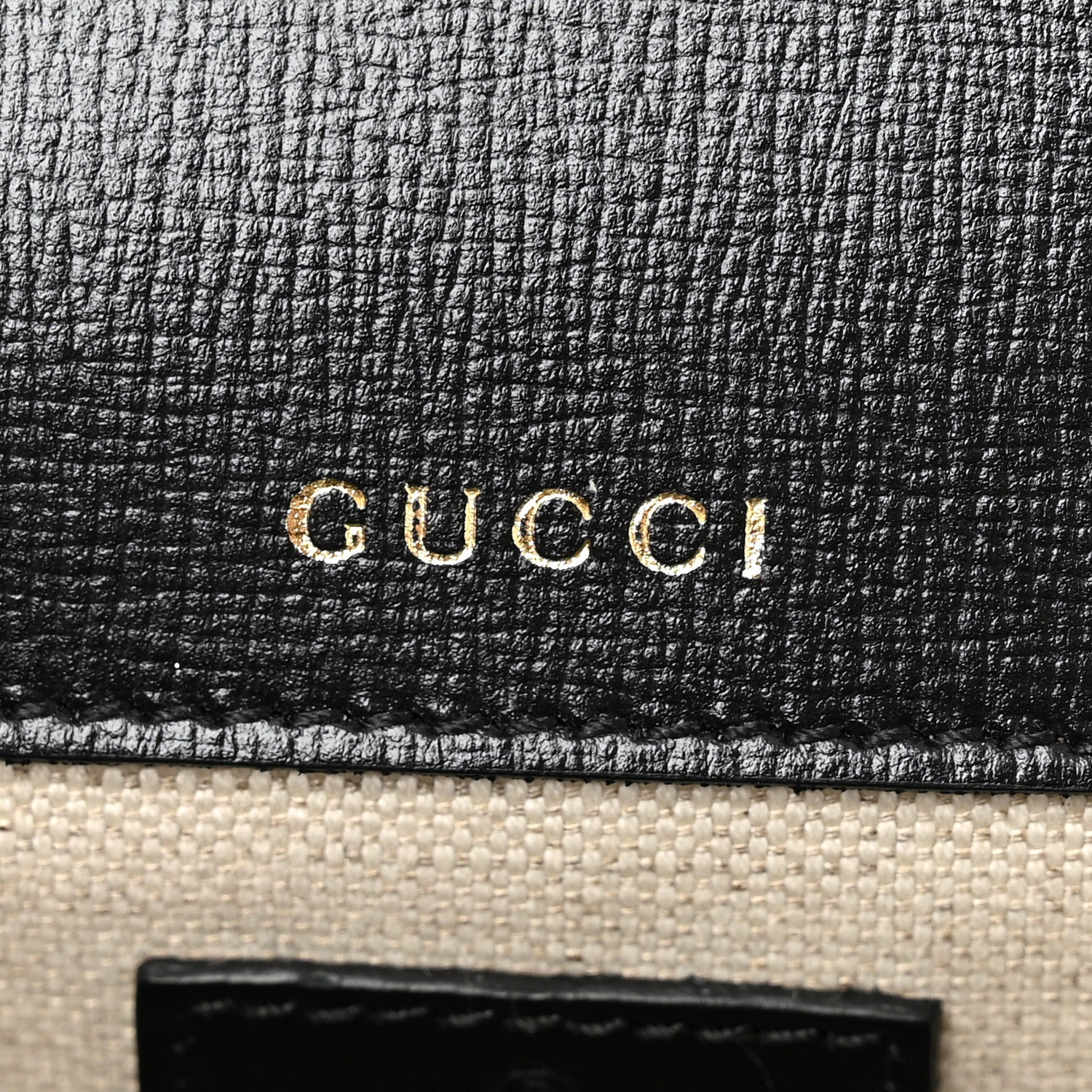 Gucci Azalea Calfskin Mini Crystal Horsebit 1955 Shoulder Bag Black 6 of 11