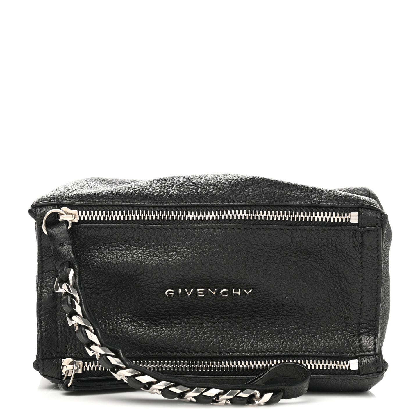 Sugar Goatskin Pandora Wristlet Black