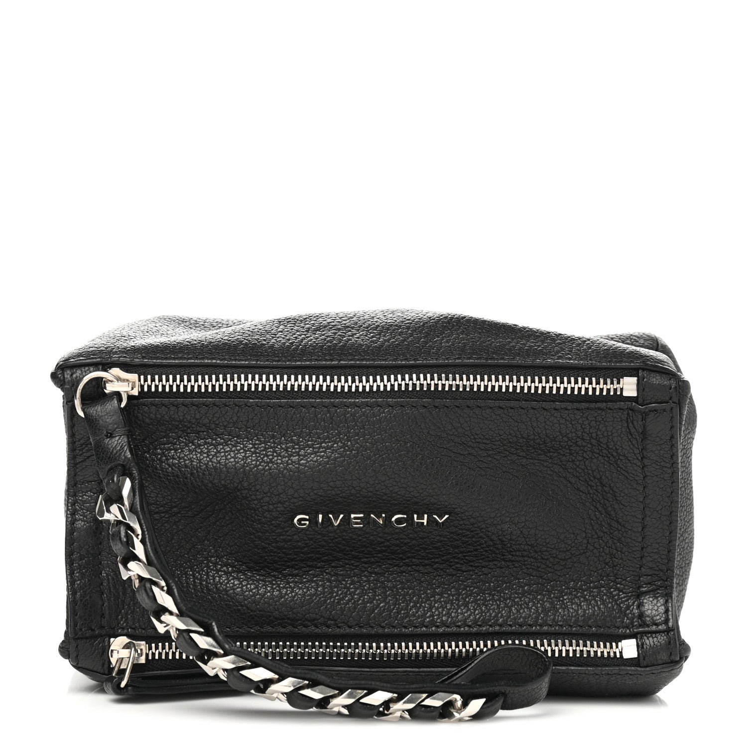 Givenchy Sugar Goatskin Pandora Wristlet Black 1 of 8