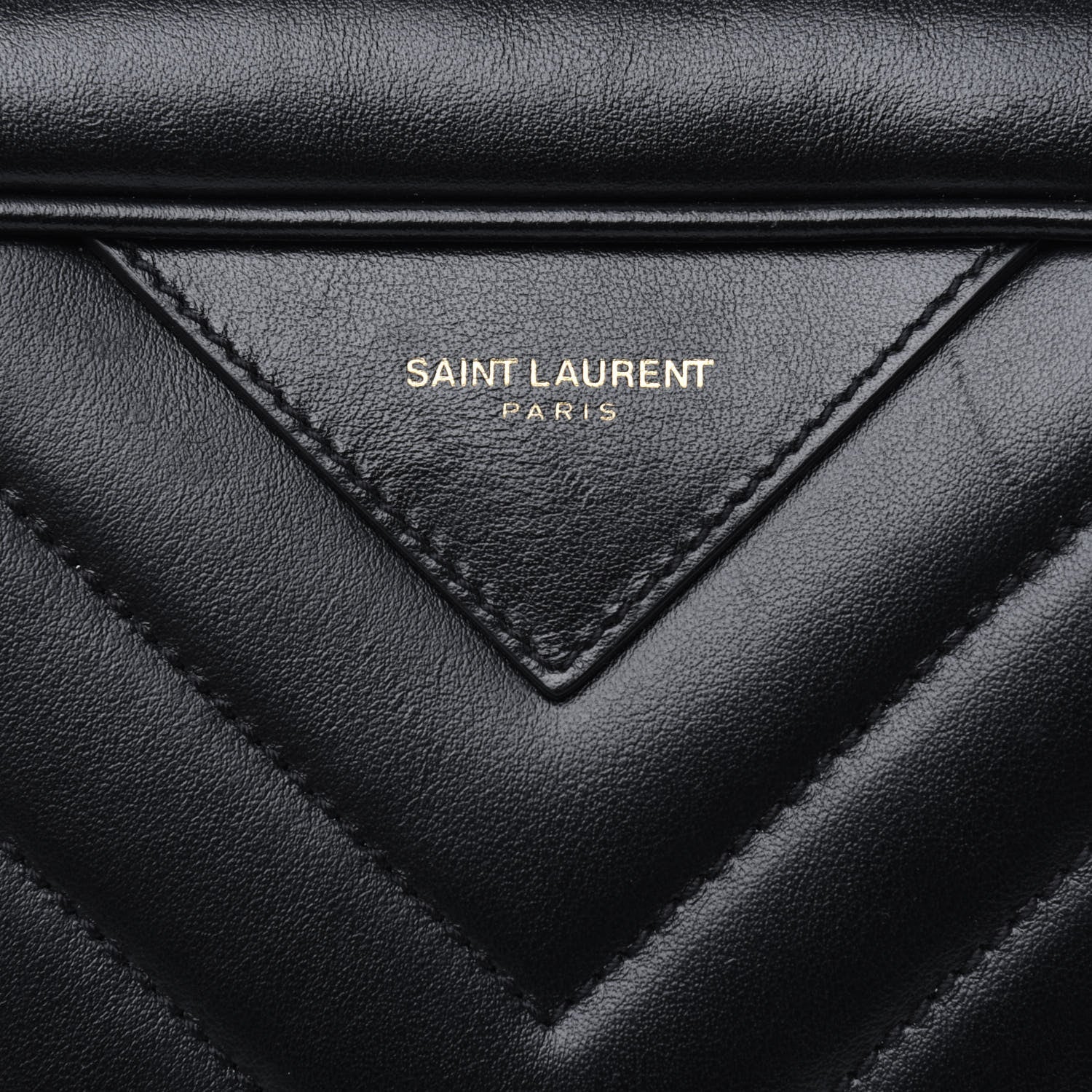 Saint Laurent Calfskin Matelasse Joan Camera Bag Black 13 of 14