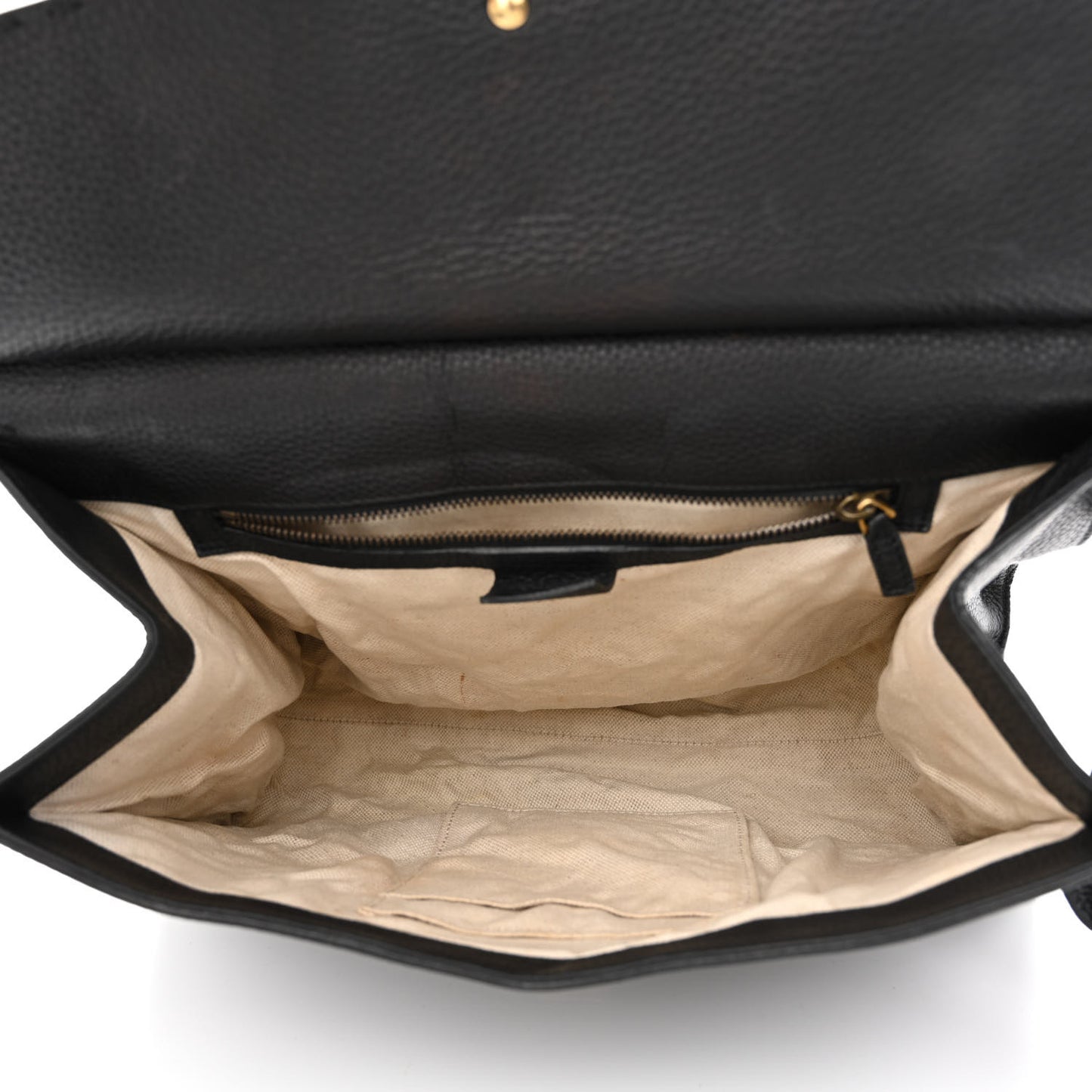 Calfskin Small GG Marmont Top Handle Bag Black