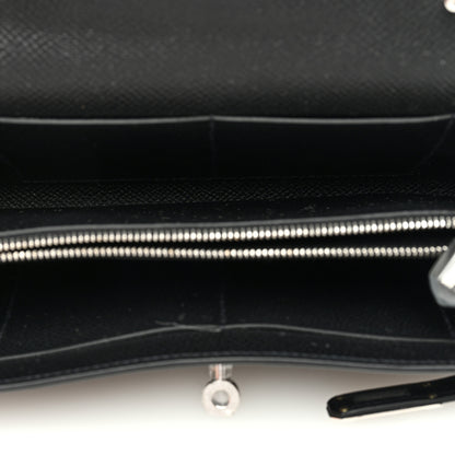 Hermes Epsom Kelly Wallet To Go Black 6 of 11