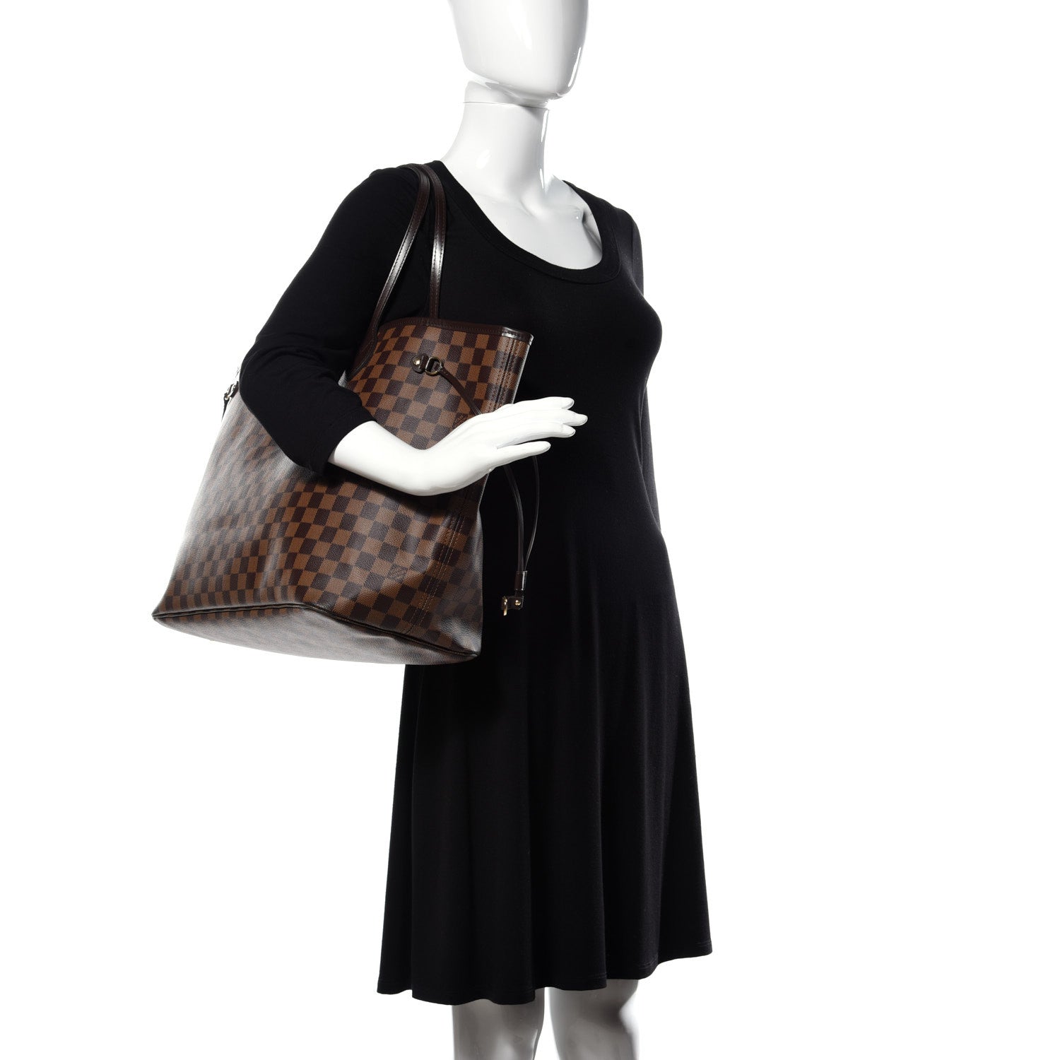 Louis Vuitton Damier Ebene Neo Neverfull GM 2 of 8