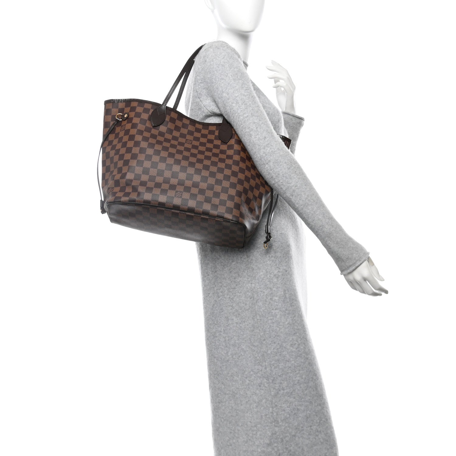 Louis Vuitton Damier Ebene Neo Neverfull MM 2 of 9