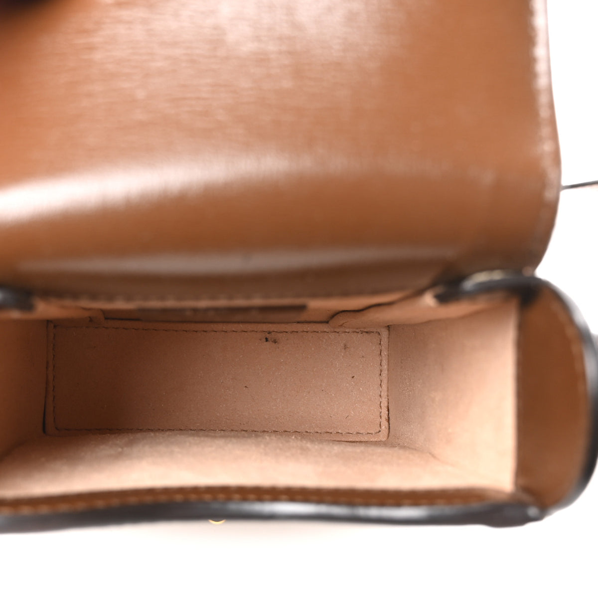 GG Supreme Monogram Mini Horsebit 1955 Crossbody Bag Beige Brown Sugar