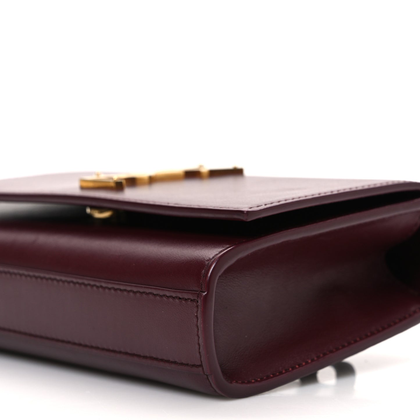 Smooth Calfskin Monogram Kate Belt Bag Rouge Legion