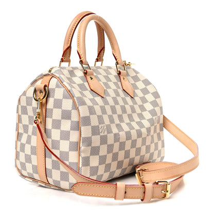 Louis Vuitton Damier Azur Speedy Bandouliere 25 3 of 9