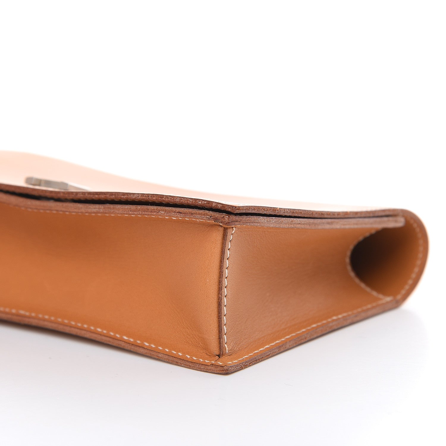 Hermes Vache Natural Waist Bag Clutch 9 of 13