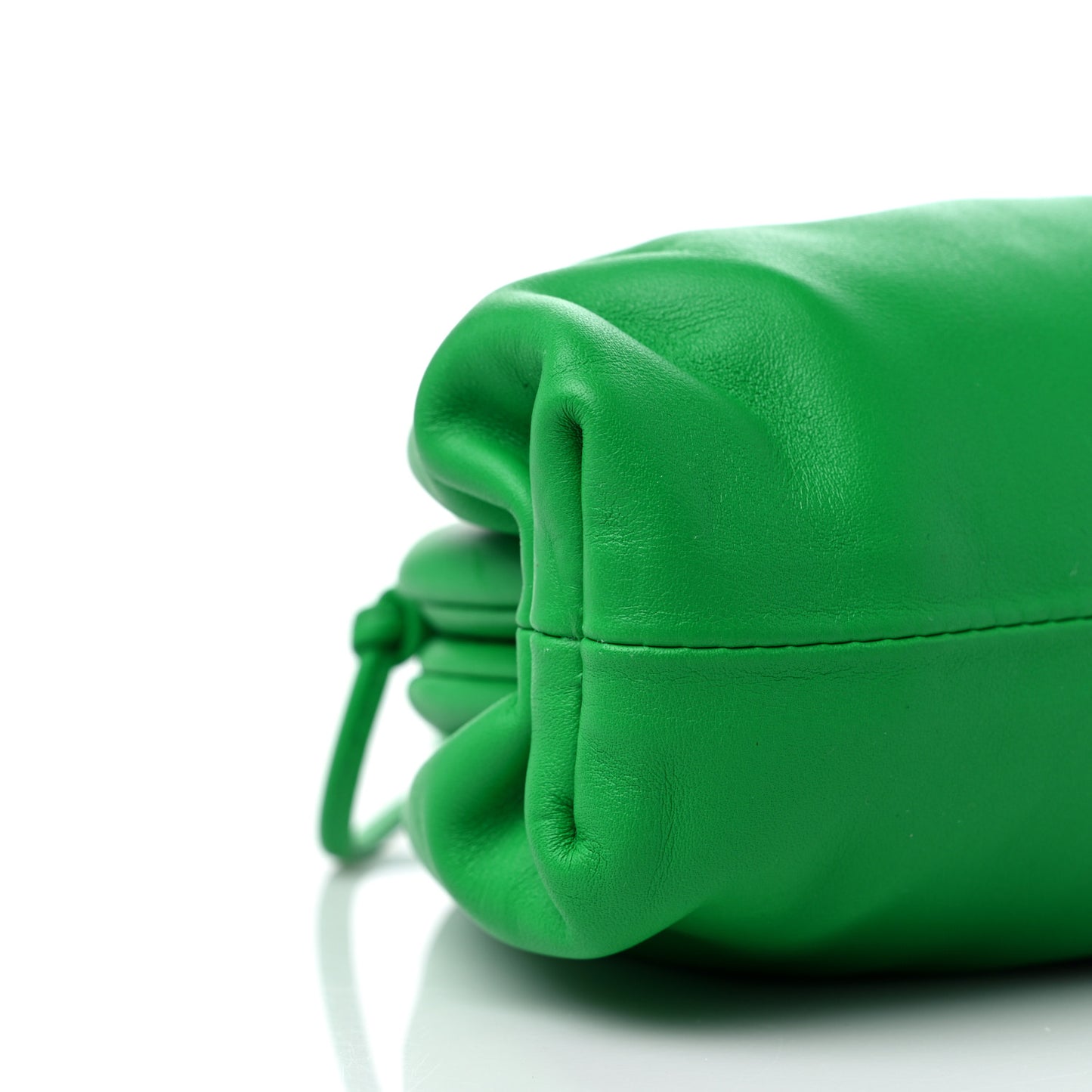 Butter Calfskin The Mini Pouch Parakeet