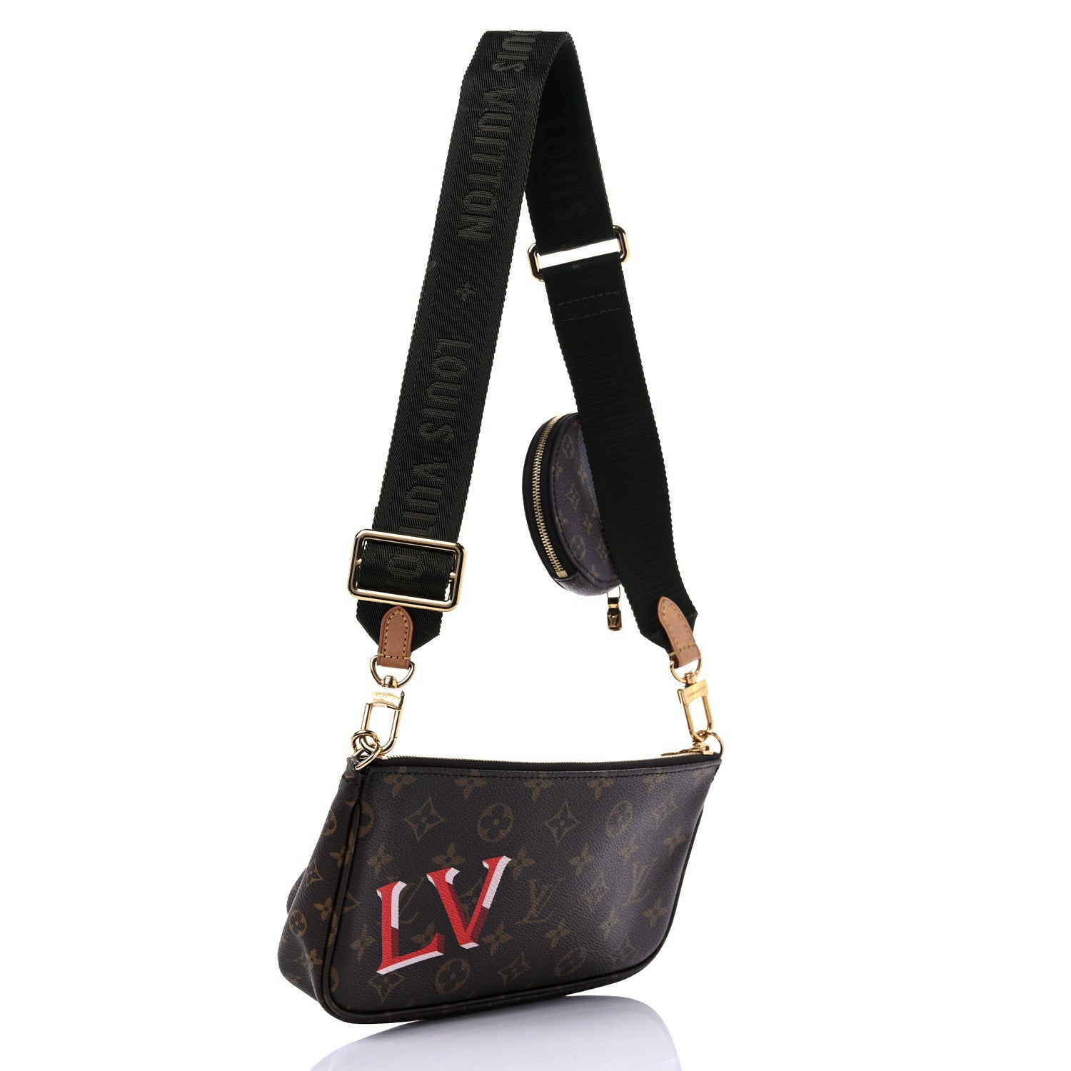 Louis Vuitton Monogram My LV World Tour Multi Pochette Accessories Kaki 3 of 11